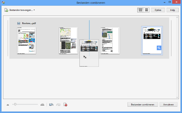 Samenvoegen in Acrobat XI