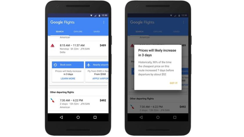 Google Flights 