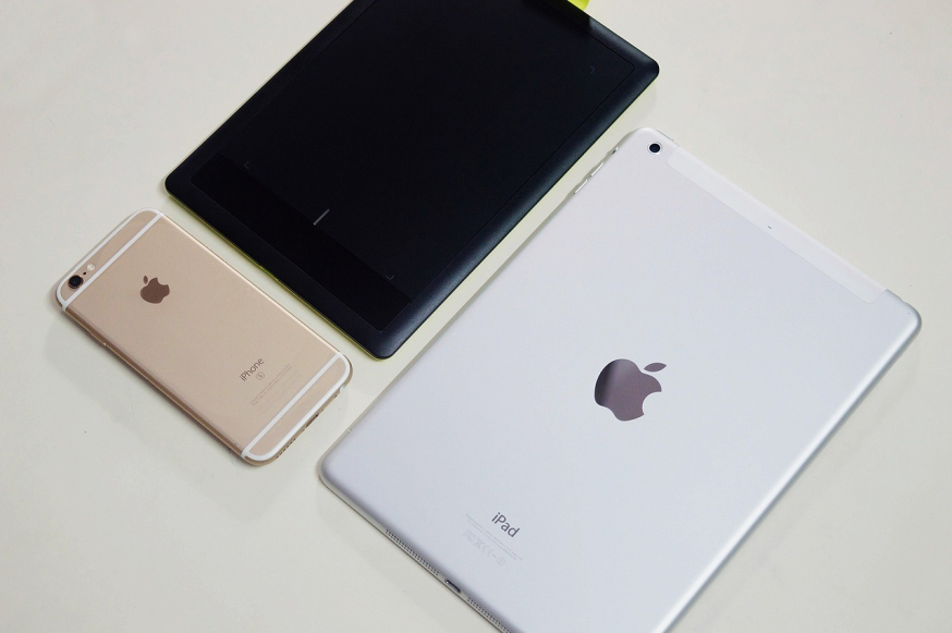 drie nieuwe ipads