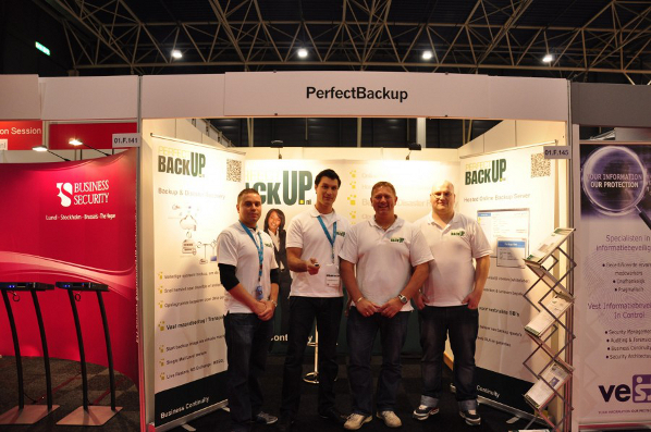 PerfectBackup op de Infosecuritybeurs 2012