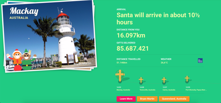 Google Santa Tracker