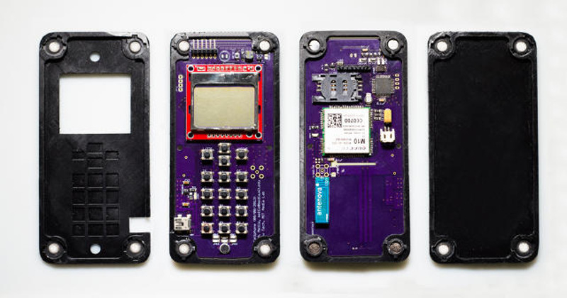 Self-assembly phone