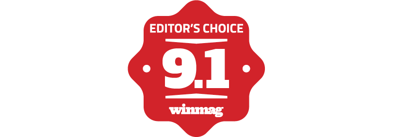 WINMAG Pro Editors Choice Award Logo 9.1