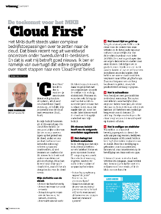 Cloud First voor het MKB