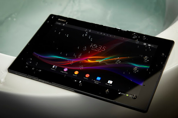 Sony Xperia Tablet Z - spatwaterdicht