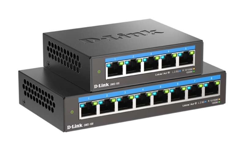 D-Link introduceert nieuwe Multi-Gigabit Desktop Switches