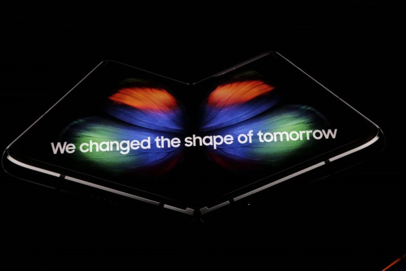 Samsung lanceert buigbare Galaxy Fold