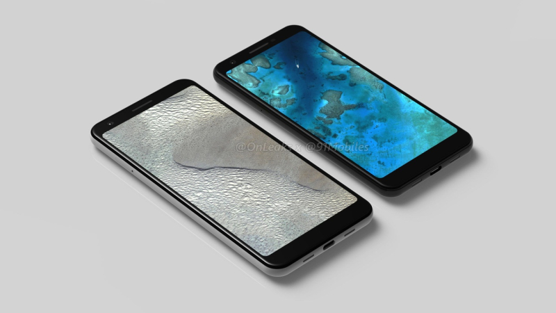 Bekijk hier de 5K renders van de Google Pixel 3 Lite 