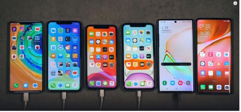 iPhone 11 Pro Max betere batterij dan Huawei Mate 30 Pro en Galaxy Note 10+