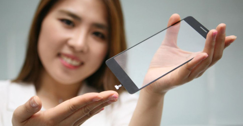 LG ontwikkelt under-glass fingerprint module