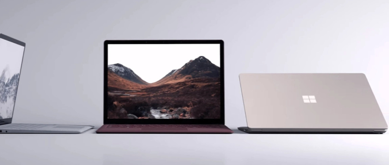 Dit is de Microsoft Surface laptop