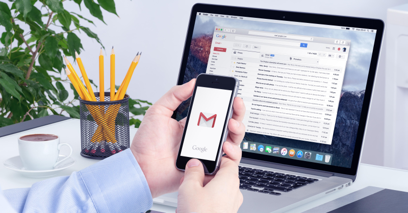 Gmail wijst je op onversleutelde e-mail