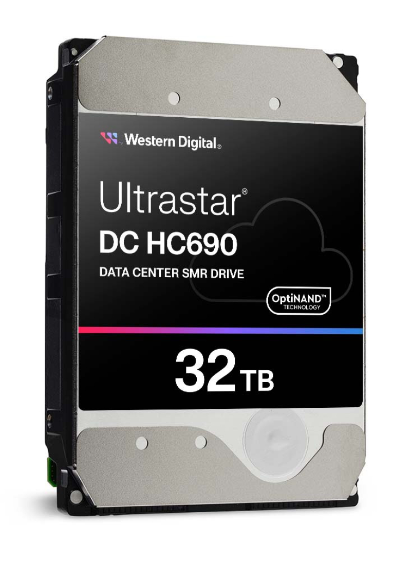 Western Digital levert marktleidende nieuwe 11-disk UltraSMR HDD's