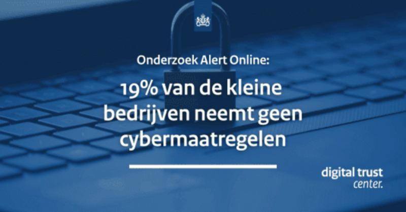 19% van de kleine bedrijven neemt geen cybermaatregelen