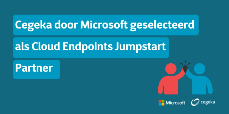 Cegeka door Microsoft geselecteerd als Cloud Endpoints Jumpstart Partner