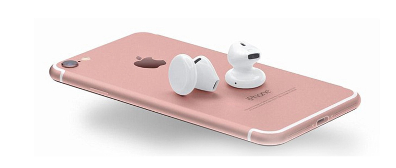 High-end Apple 'Airpod' headphones verwacht voor iPhone 7